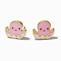 C LUXE by Claire's 18kt Gold Plated Octopus Stud Earrings