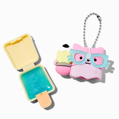 Pucker Pops® Back to School Cat Lip Gloss - Blue Raspberry