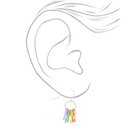 Rainbow Keys Drop Earrings