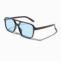 Black Aviator Sunglasses