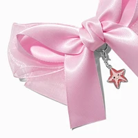 Claire's Club Make-It-Yourself Pastel Pink Hair Bow Accessory Kit