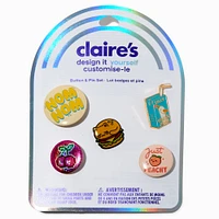 DIY Food Pin Set - 5 Pack