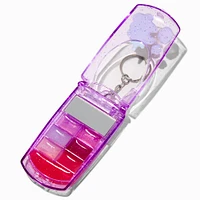Purple Y2K Unicorn Flip Phone Lip Gloss Set