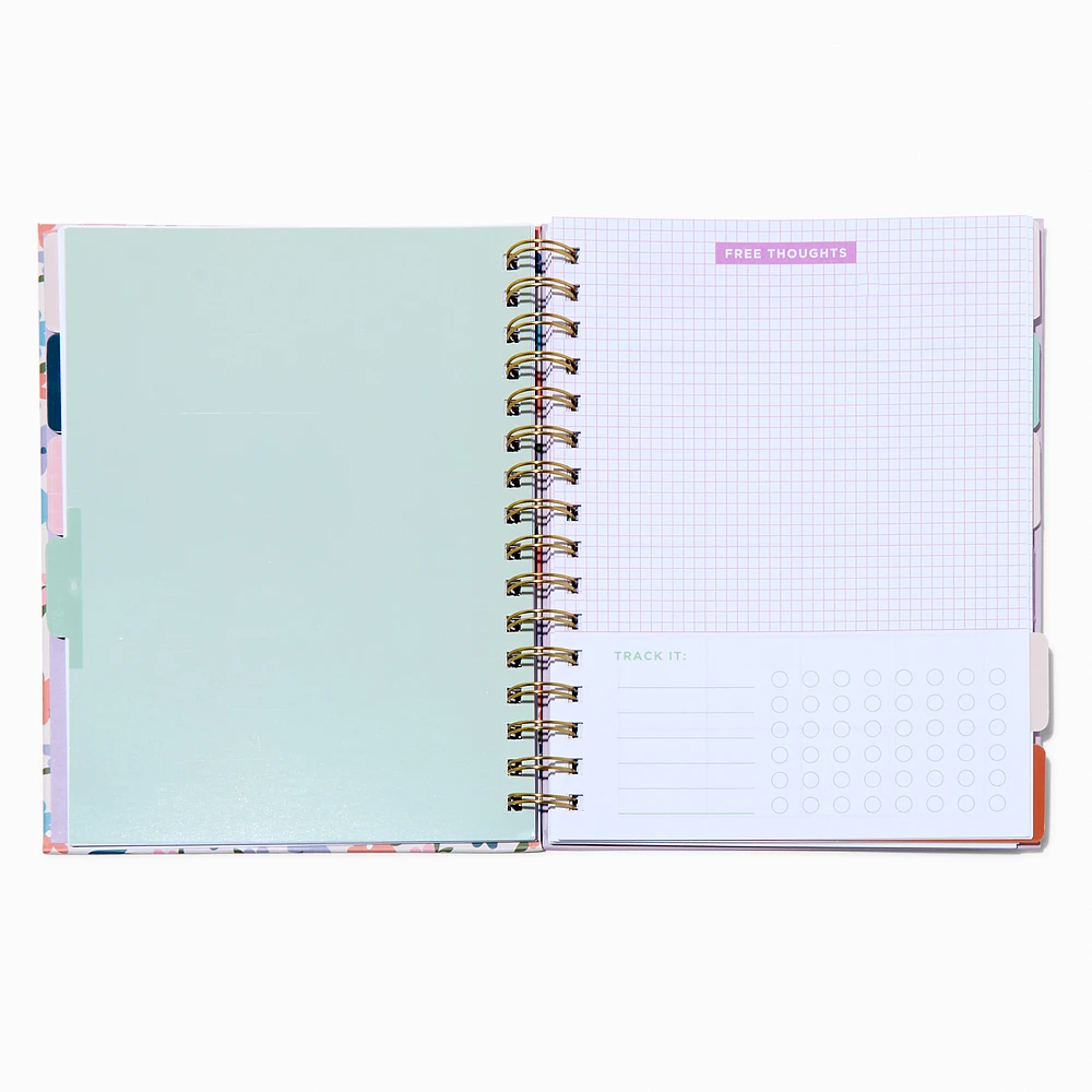 "Good Days Ahead" Floral Weekly Planner