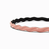 Mauve Twist Adjustable Headband