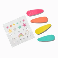 Claire's Club Make-It-Yourself Rainbow Snap Hair Clip Kit