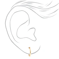 Mixed Metal Flower Butterfly Earrings - 9 Pack
