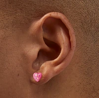 Pink Unicorn & Donut Mixed Stud Earrings - 9 Pack 