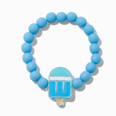 Claire's Club Matte Blue Ice Pop Stretch Bracelet