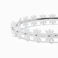 Claire's Club White Daisy Headband