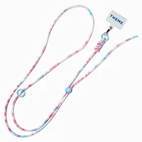 T H E M E x Claire's Tie Dye Rope Lanyard 