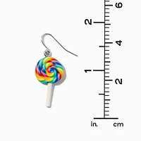 Silver-tone Junk Food 1" Drop Earrings - 3 Pack
