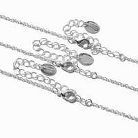 Best Friends Purple Ombré Heart Pendant Necklaces