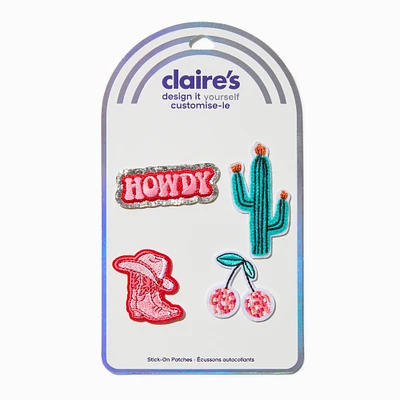 DIY Western Stick-On Patches - 4 Pack
