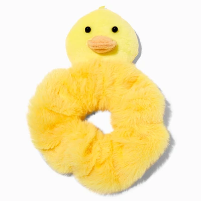Yellow Duck Scrunchie