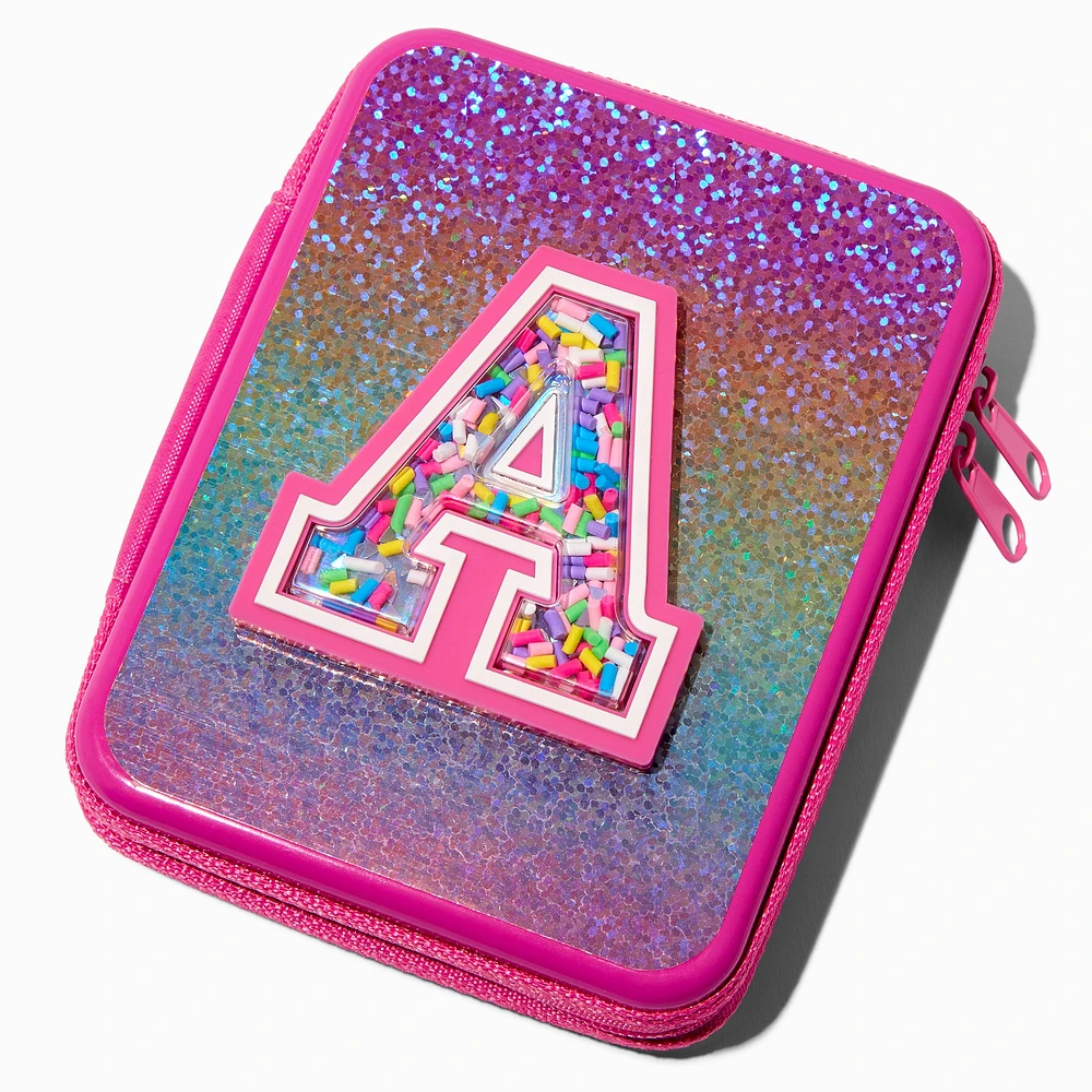 Shaker Initial Makeup Tin