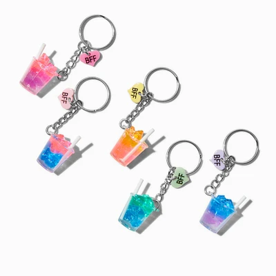 Rainbow Drink Best Friends Keychains - 5 Pack