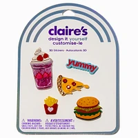 DIY 3D American Food Stickers - 5 Pack