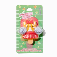 Pucker Pops® Corgi Cheerleader Lip Gloss - Cherry