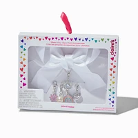 Claire's Club Make-It-Yourself White Hair Bow Accessory Kit