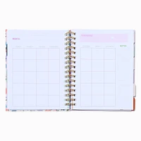 "Good Days Ahead" Floral Weekly Planner