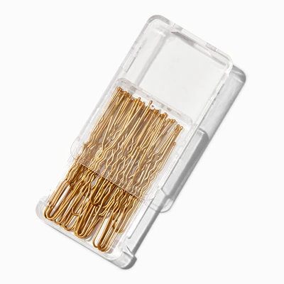 Hair Pins - Blonde, 30 Pack