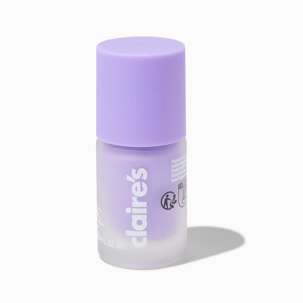 Matte Effect Vegan Nail Polish - Purple