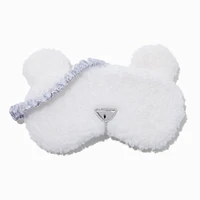 White Bear Sherpa Sleeping Mask