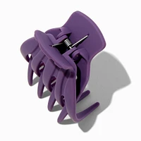 Matte Plum Finger Yoga Hair Claw