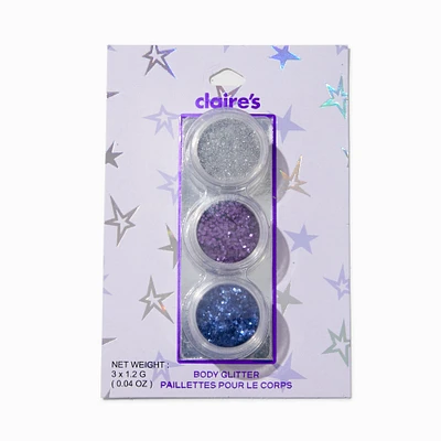 Mermaid Loose Body Glitter Stack - 3 Pack