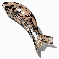 Blonde Tortoiseshell Rectangle Yoga Hair Claw