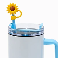 Rainbow & Sunflower Straw Covers - 2 Pack