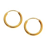 C LUXE by Claire's 18kt Gold Plated Cubic Zirconia Mixed Earrings - 3 Pack