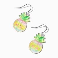 Sparkle Pineapple Drop Earrings