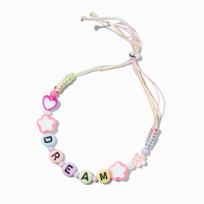 "Dream" Beaded Adjustable Bracelet