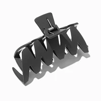 Black Zig Zag Hair Claw