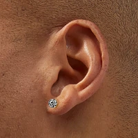 Gold-tone Graduated Ball, Crystal & Pearl Earrings Set - 9 Pack