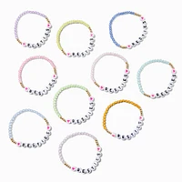 Best Friends Beaded Besties Stretch Bracelets - 10 Pack
