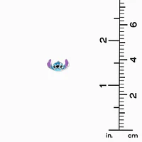 Sterling Silver Disney Stitch Enamel Stud Earrings