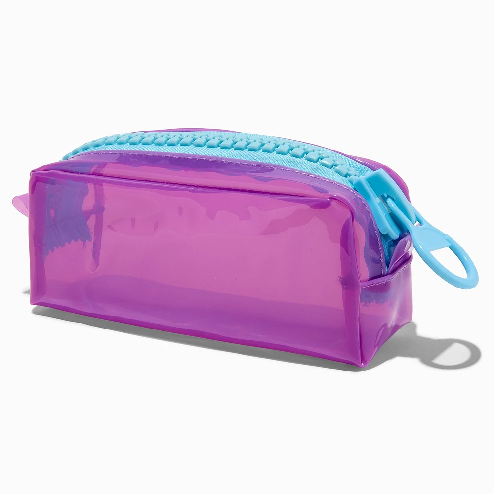 Neon Colorblock Pencil Case