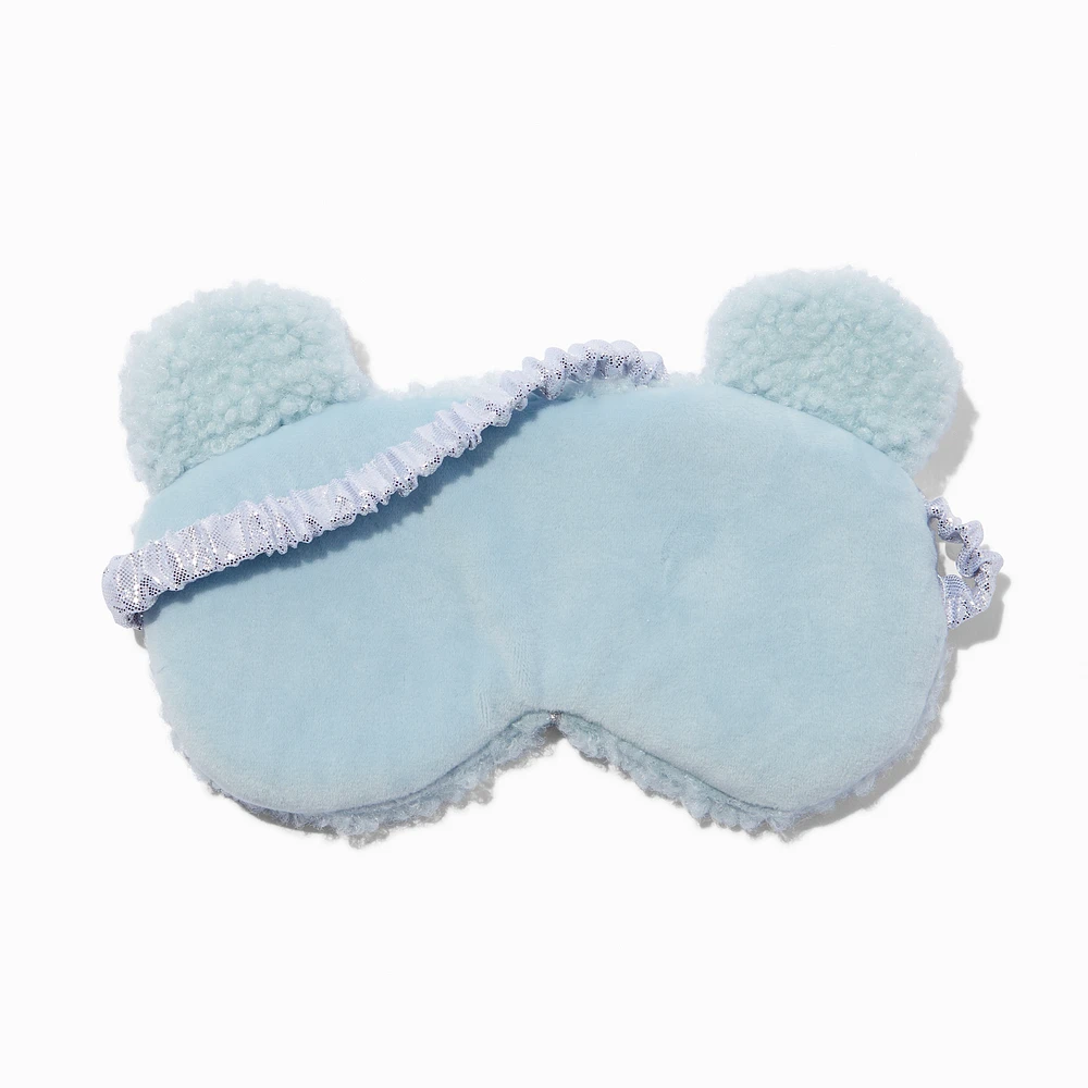 Blue Bear Sherpa Sleeping Mask