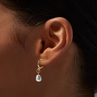 Gold-tone Pretty Hoops & Studs Earrings Set - 9 Pack