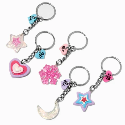 Winter Icons Best Friends Keychains - 5 Pack