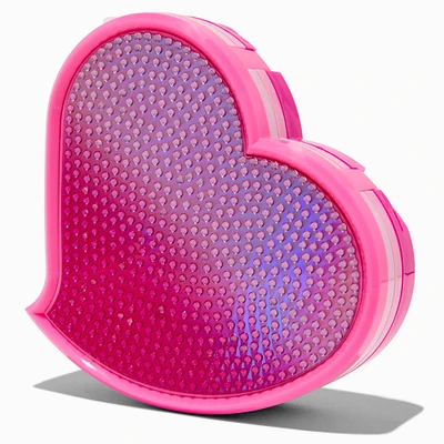 Pink Bling Heart Large Makeup Set