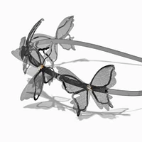 Organza Butterfly Double Row Headband
