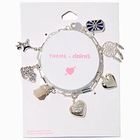 T H E M E x Claire's Silver-tone Dream Charm Bracelet