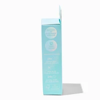 White Daisy Yellow French Tip Squareletto Vegan Faux Nail Set - 24 Pack