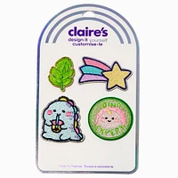 DIY Dinosaur Stick-On Patches - 4 Pack