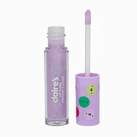 Grape Flavored Pink Lip Gloss Wand