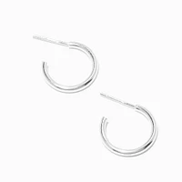 C LUXE by Claire's Sterling Silver 16mm Hoop Earrings